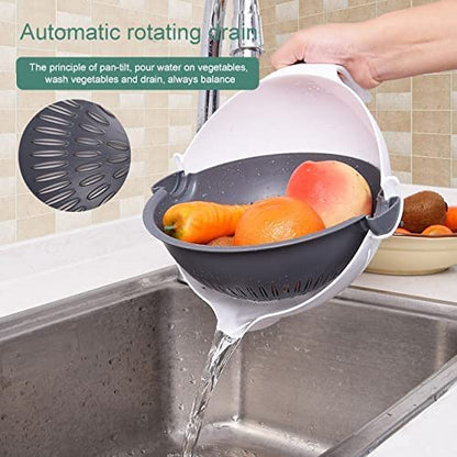 9-in-1 Vegetable Cutter With Drain Basket