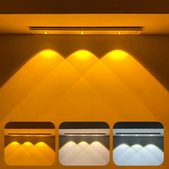 Motion Sensor Strip Light: Wireless LED for Cabinets & Under-Bed Lighting.