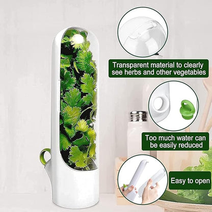 Herb Saver Pods 🌿 Best Storage Container for Freshest Produce