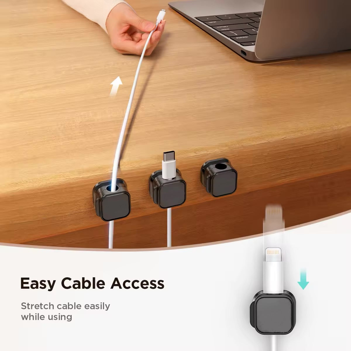 MagnaClip Magnetic Cable Organizer