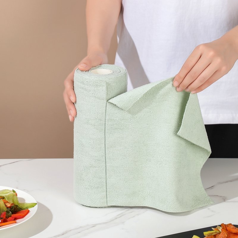 Microfiber Cleaning Cloth Roll